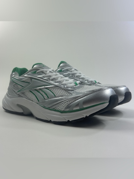 Reebok Belwave Mens 13 Green Silver Shoes Sneakers Running Athletic 30278MSWG main image 5